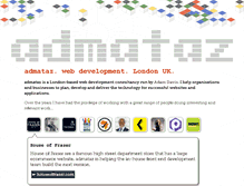 Tablet Screenshot of admataz.com